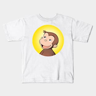 Curious George Emblem Kids T-Shirt